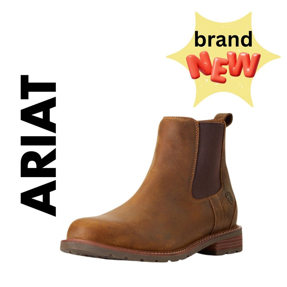 Ariat Wexford H2O Waterproof Chelsea Boot Men's 13 - New in Box